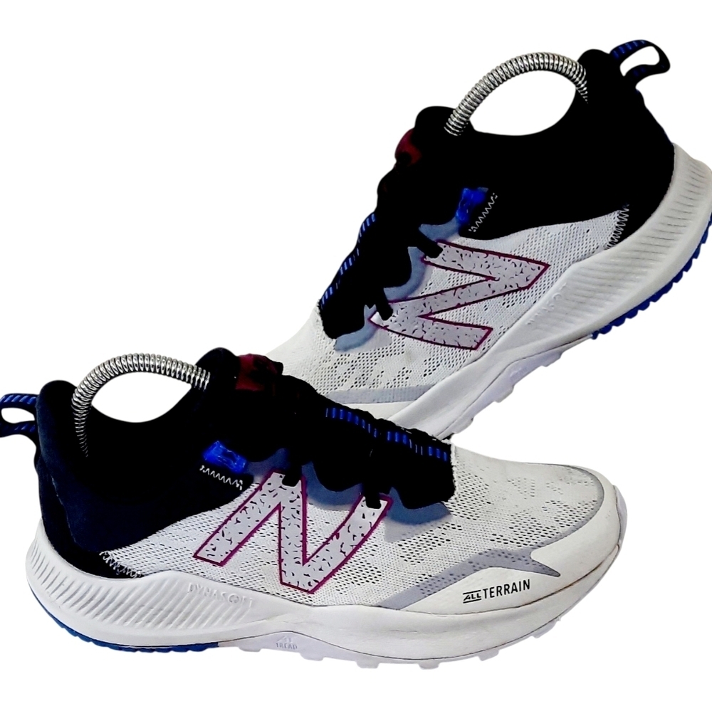 New Balance DynaSoft Nitrel v4 Womens Trail Running Shoe Gray WTNTRLG4